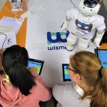 Onderwijsrobot NAO in de klas