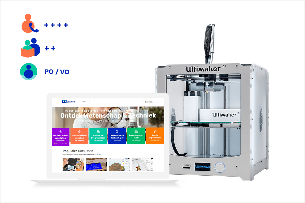 3D-Discovery Basic (met Ultimaker 2+)