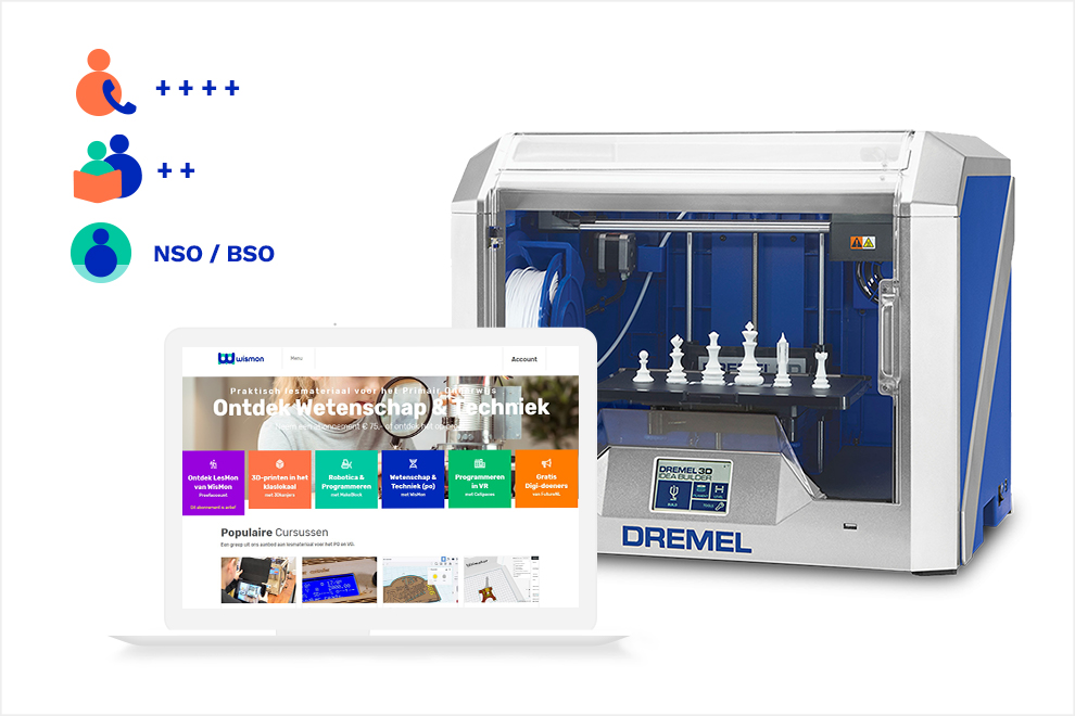 3D printen Discovery Easy (met Dremel 3D40)
