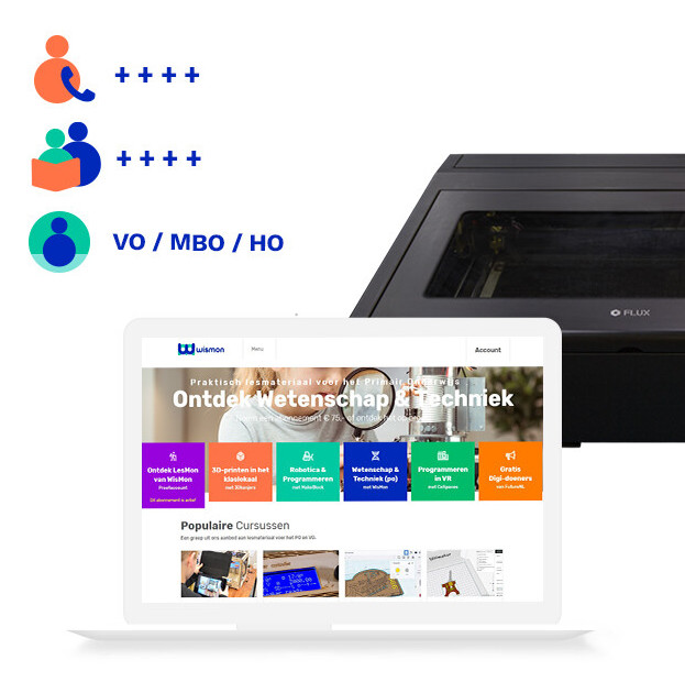 Beambox Pro onderwijsarrangement