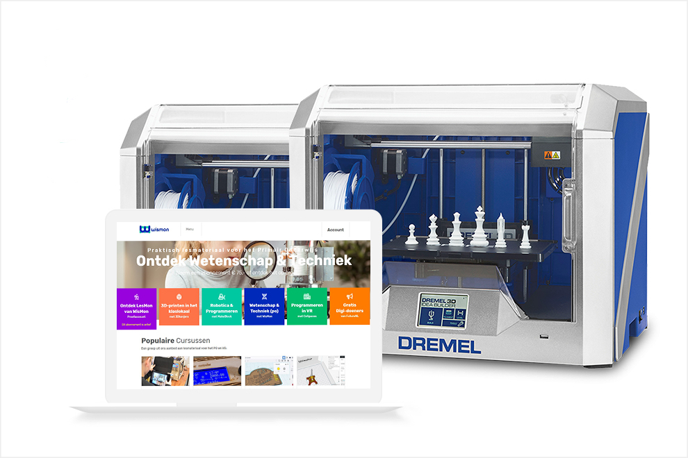 2x Dremel 3D40 Idea Builder met Leapo abonnement