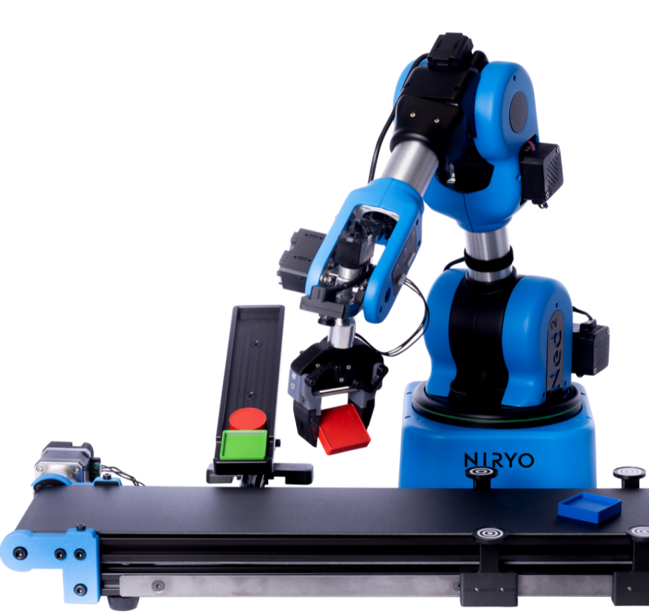 Niryo Ned2 Robotarm Arrangement Industrie 4.0