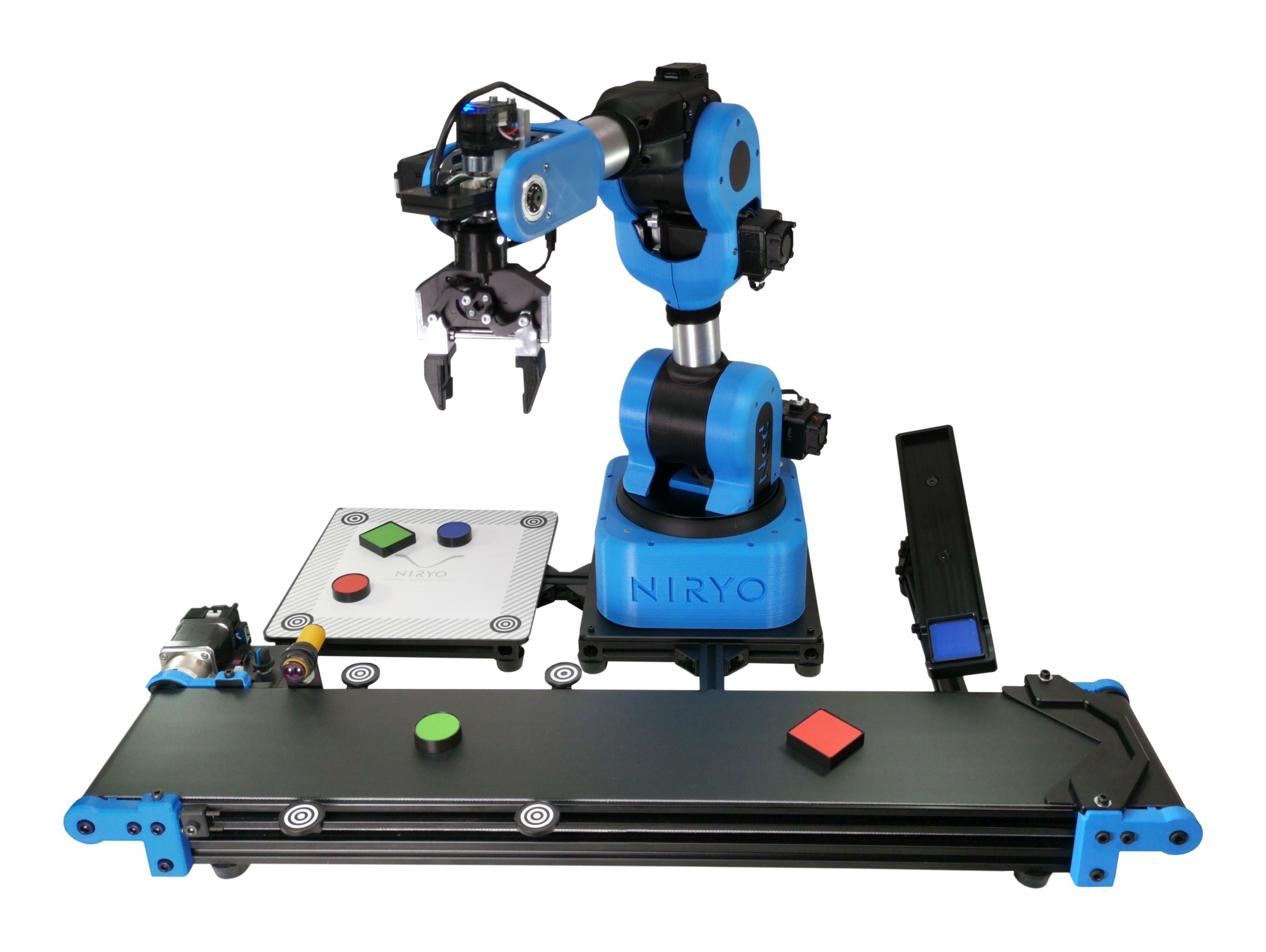 Niryo Ned Robotarm Arrangement Industrie 4.0