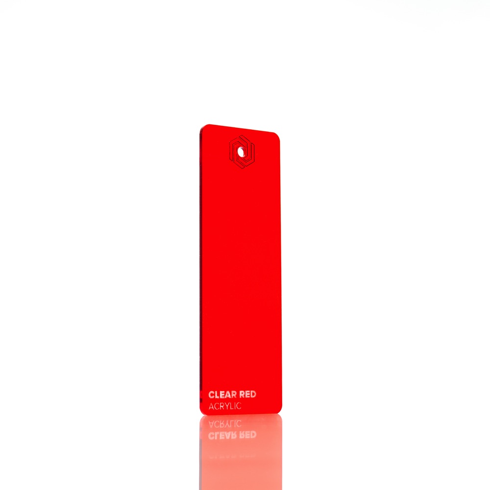 FLUX Acrylic Clear Red 3 mm