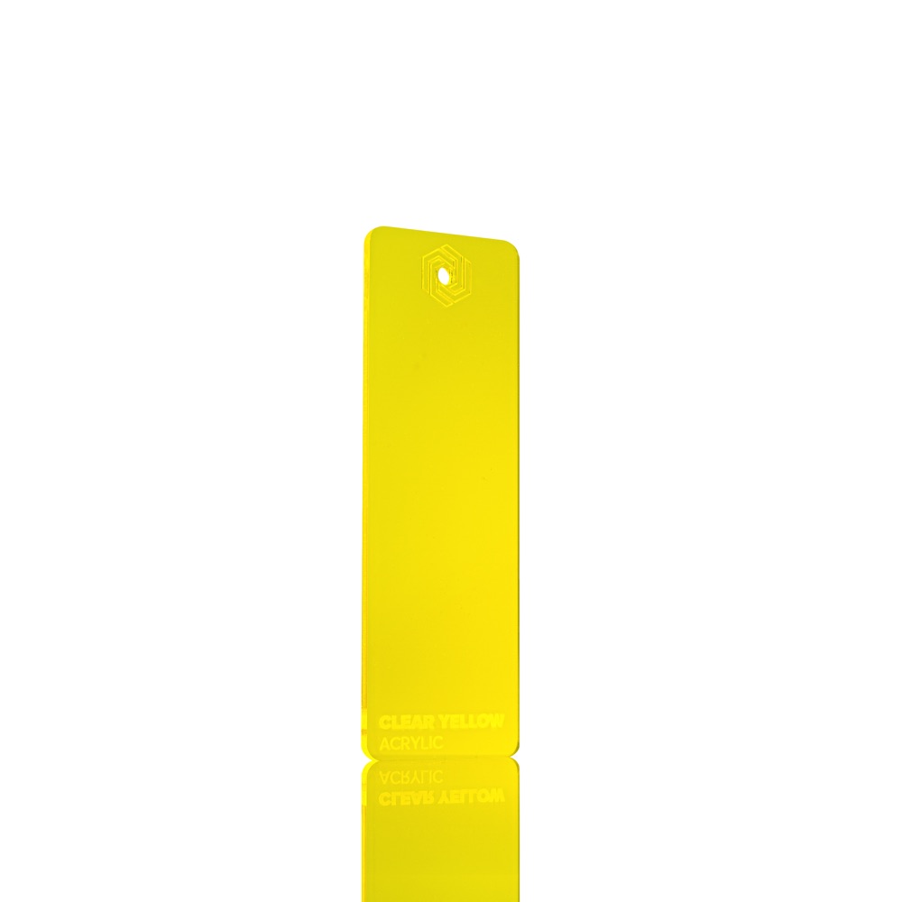 FLUX Acrylic Clear Yellow 3 mm