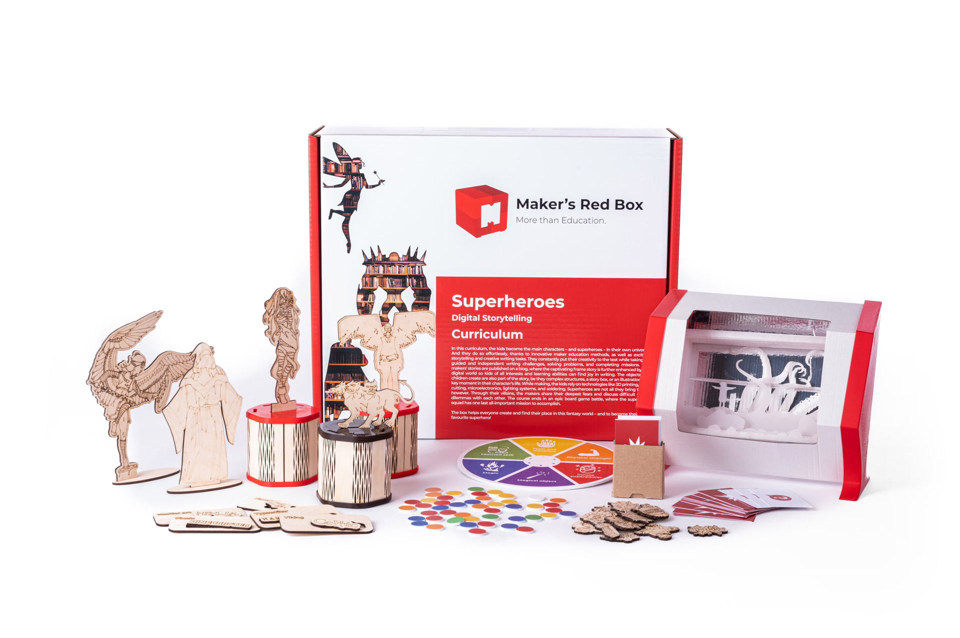 Maker's Red Box: leerlijn Superhelden